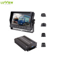 New Vehicle Night Vision 3D Panoramic System 4-ch GPS 360 Degree Surround Bird View For Car